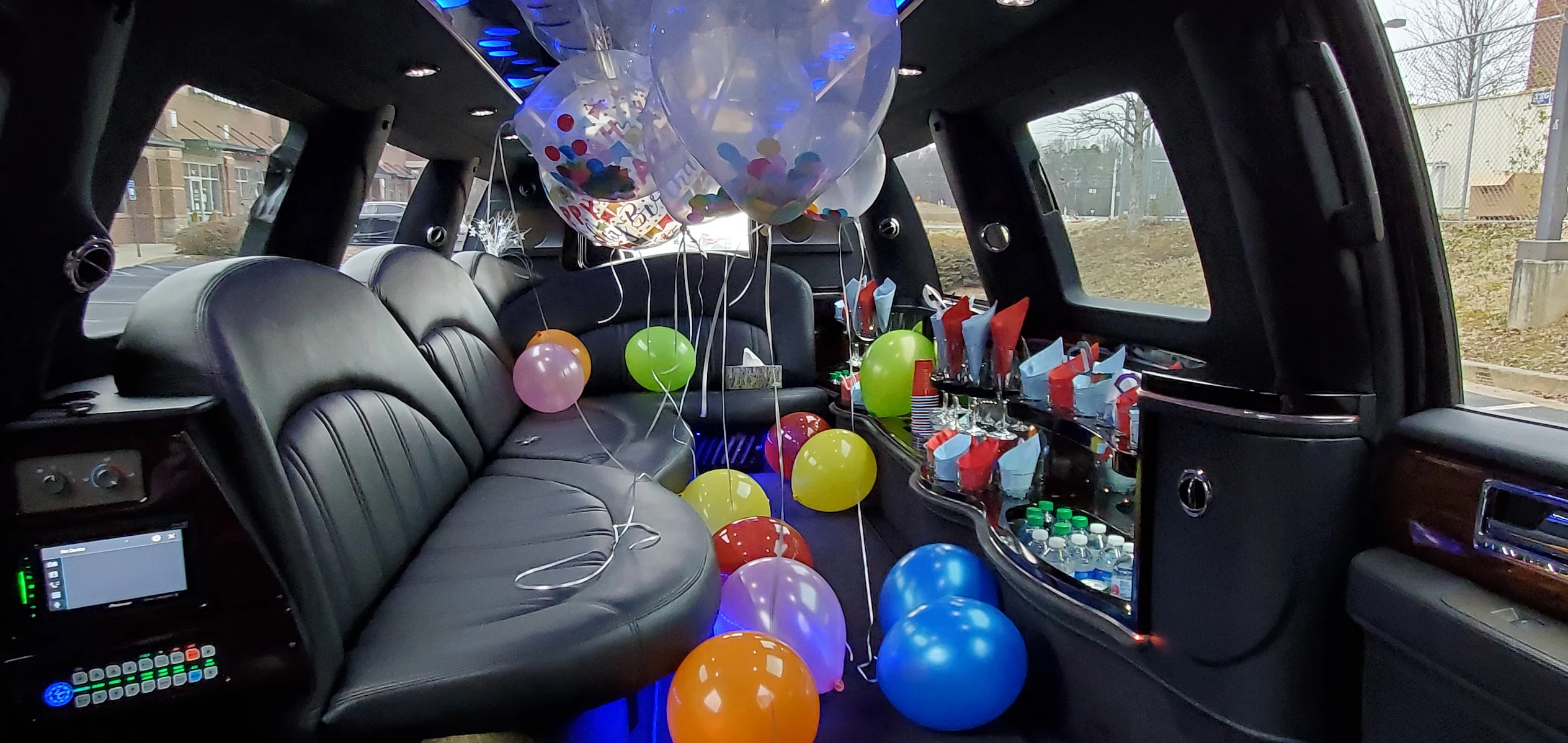 Birthday Party Limo in Austin