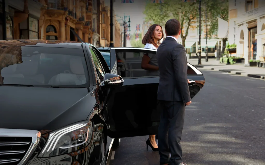 Chauffeur limo